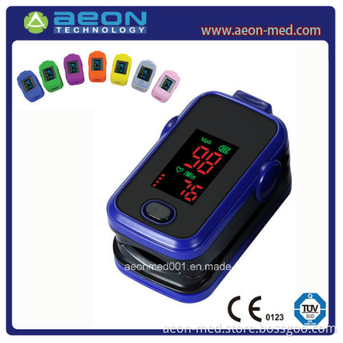 Color LED Fingertip Pulse Oximeter
